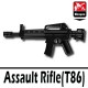 Lego Accessoires Minifig Si-Dan Toys Assault Rifle T86 (noir) (La Petite Brique)