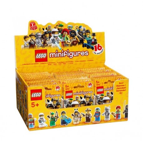 COMPLET boite de 60 chiffres LEGO Minifigures Série 19 NEUF 