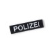 Polizei - Tile 1x4 (Black)