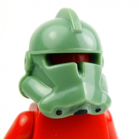 Sand Green Commander Helmet (hand painted)