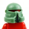 Lego Custom Minifig AREALIGHT Sand Green Airborne Helmet (peinture noire à la main) (La Petite Brique)