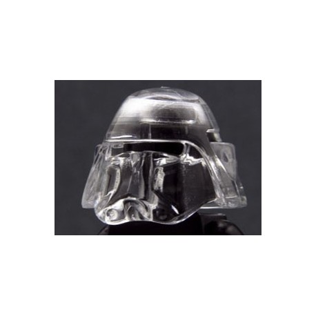 Lego Minifig Custom AREALIGHT Trans-Clear Bacara Helmet (La Petite Brique) Star Wars