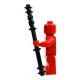 Lego Accessoires Minifig Custom BRICK WARRIORS Quarterstaff (Noir) (La Petite Brique)