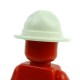 Lego Accessoires Minifig Custom BRICKFORGE Chapeau Ranger (Blanc) (La Petite Brique)