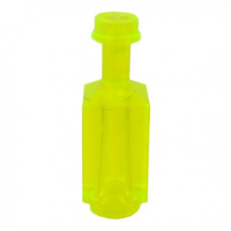 Square Bottle (Trans Neon Green)