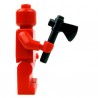 Lego Accessoires Minifig Custom BRICKFORGE Hâche (Noir) (La Petite Brique)