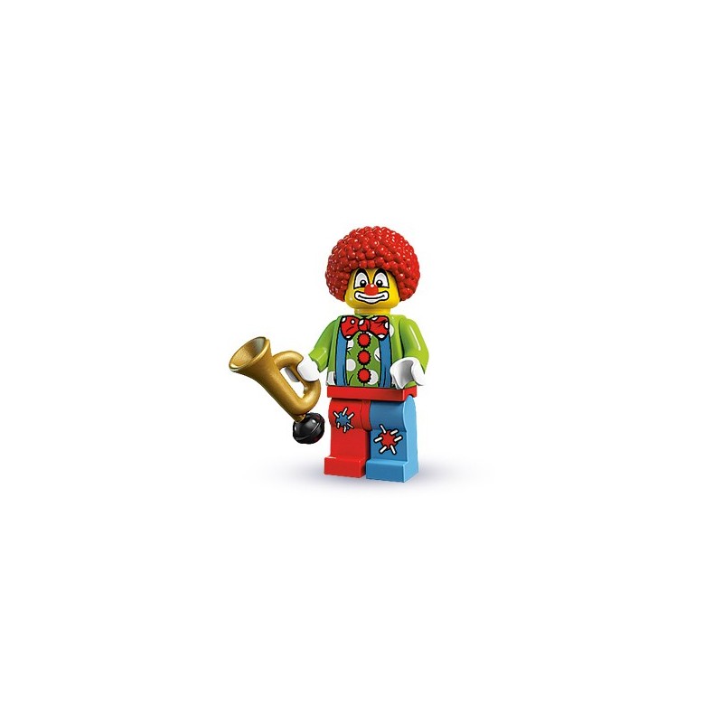 Series 1 Circus Clown - La Petite le spécialiste de la minifigure LEGO et du Custom