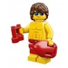 Lego Minifigures Serie 12 - le sauveteur 71007 Minifig (La Petite Brique)