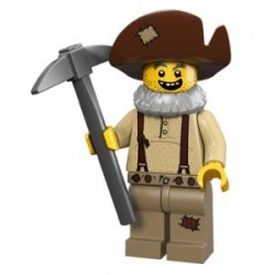 Lego Minifigures Serie 12 - le chercheur d'or 71007 Minifig (La Petite Brique)