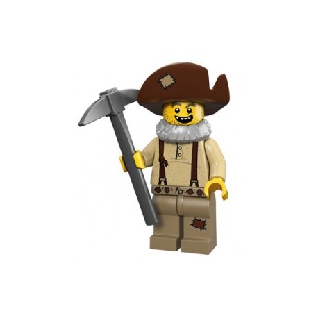 Lego Minifigures Serie 12 - le chercheur d'or 71007 Minifig (La Petite Brique)