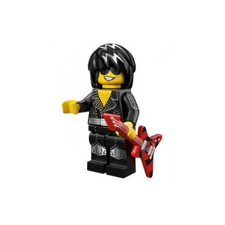 Lego Minifigures Serie 12 - la Rock Star 71007 Minifig (La Petite Brique)