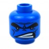 Lego Accessoires Minifig CUSTOM BRICKS Tête Hulk (Bleu) (La Petite Brique)