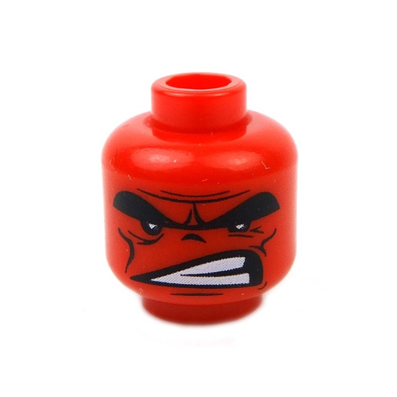 lego red hulk minifigure