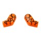 Lego Accessoires Minifig CUSTOM BRICKS Paire de bras "La Chose" (Orange) (La Petite Brique)