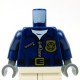 Lego Accessoires Minifig Torse - Police (Dark Blue) (La Petite Brique)