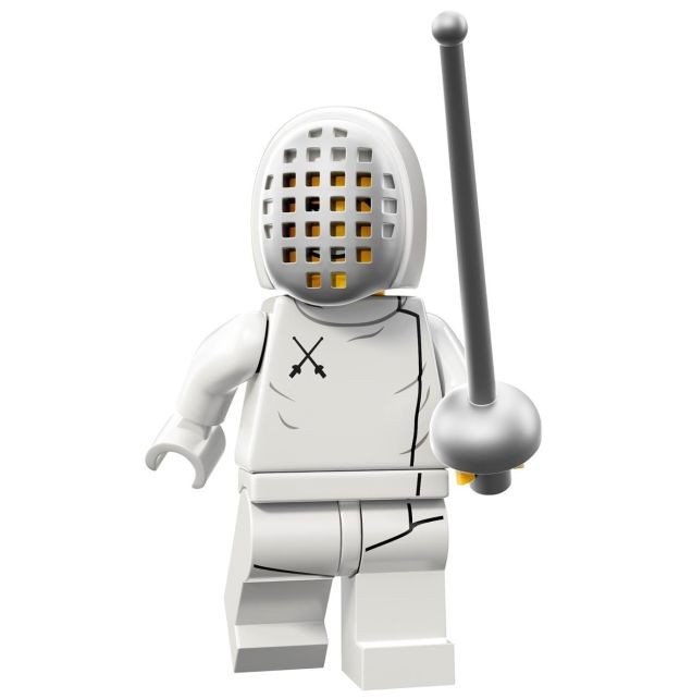 LEGO SERIES 13 FENCER 71008 BUY ANY 3 MINIFIGURES GET 4TH FREE 