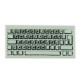Lego Accessoires Minifig Clavier Ordinateur - Tile 1x2 (Blanc) (La Petite Brique)