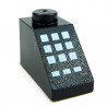 Lego Accessoires Minifig Cadran téléphonique (Noir) (La Petite Brique)