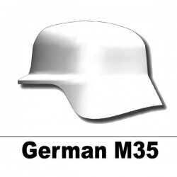 Helmet German M35 (White)