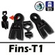 Lego Accessoires Minifig Si-Dan Toys Palmes T1 (noir) (La Petite Brique)
