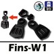 Fins W1 (black)