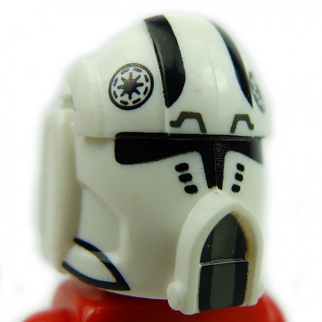 Lego Accessoires Minifig Custom CLONE ARMY CUSTOMS Pilot Broadside Helmet (La Petite Brique)