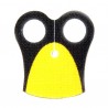 Lego Accessoires Minifig Custom CLONE ARMY CUSTOMS Shoulder Cloth Pauldron Yellow (La Petite Brique)