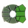 Lego Accessoires Minifig Custom CLONE ARMY CUSTOMS Shoulder Cloth Commander Green (La Petite Brique)