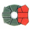 Lego Accessoires Minifig Custom CLONE ARMY CUSTOMS Shoulder Cloth Commander Red (La Petite Brique)