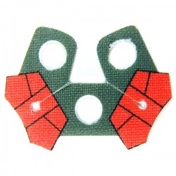 Shoulder Cloth Arc Double Red