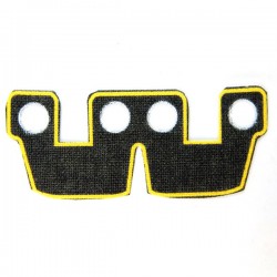 Waistcape Yellow Trim