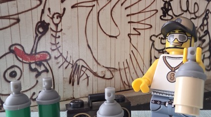 Pour les taggeurs Lego, la bombe qu'il vous faut